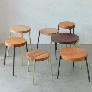 【New】自分だけのテーブルはいかが？無垢天板 コーヒーテーブル／トの字 テーブル脚